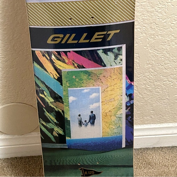 Primitive JB Gillet Portal Abstract Good For Life Gold Skateboard Deck 8.125” - Picture 2 of 7